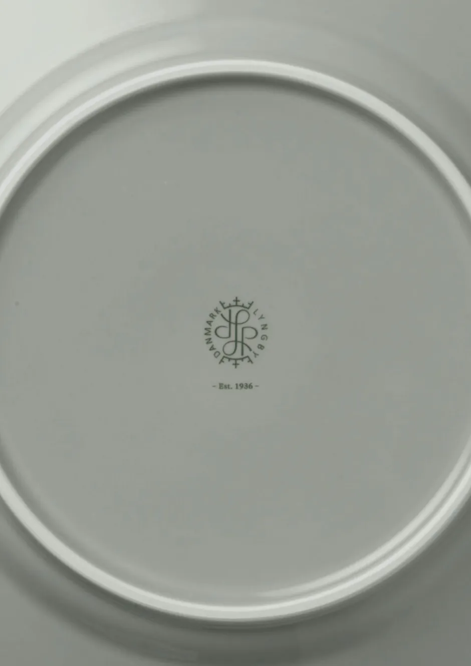Tallerkener<Lyngby Porcelæn Rhombe Earth Frokosttallerken Ø21 cm moss