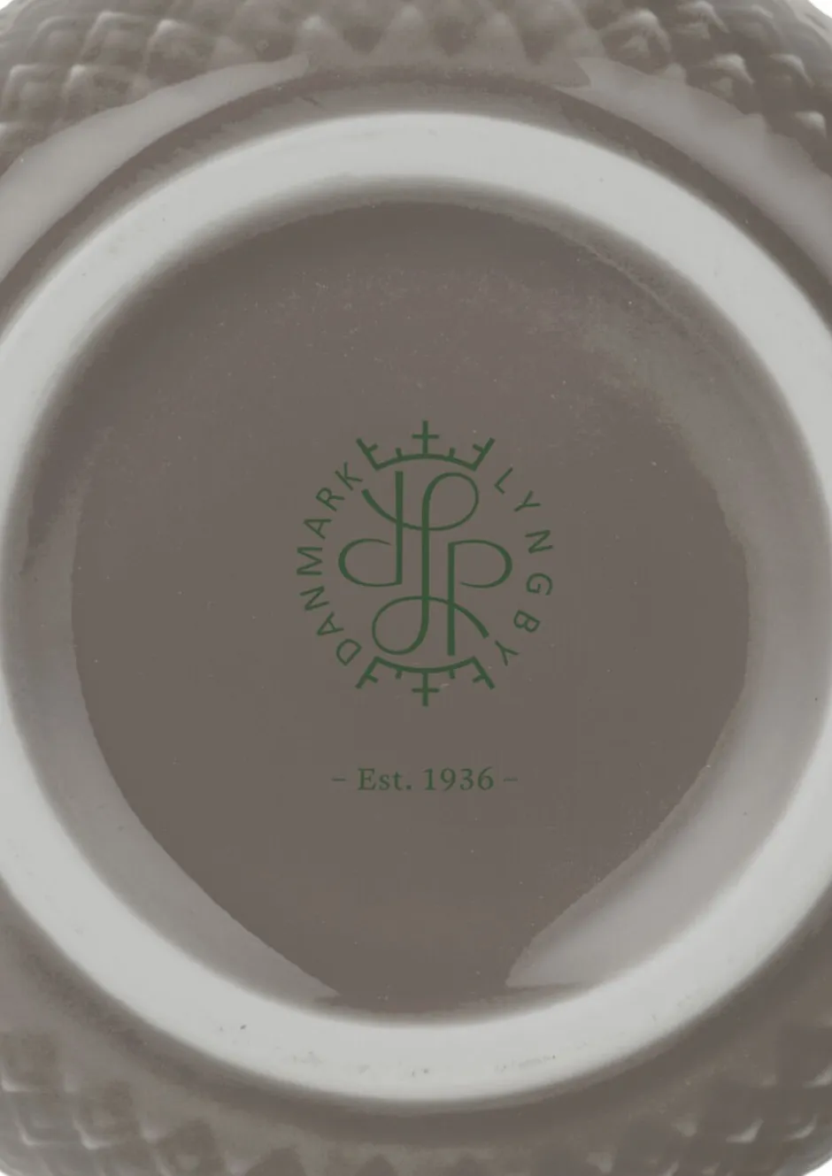 Kopper & Krus<Lyngby Porcelæn Rhombe Earth Krus med hank 39 cl clay