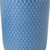 Kopper & Krus<Lyngby Porcelæn Rhombe Krus 33 cl blå porcelæn