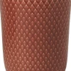 Kopper & Krus<Lyngby Porcelæn Rhombe Krus 33 cl terracotta porcelæn