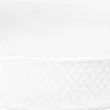 Skåle & Fade<Lyngby Porcelæn Rhombe Serveringsskål Ø28 cm hvid