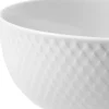 Skåle & Fade<Lyngby Porcelæn Rhombe Skål Ø15. 5 cm hvid
