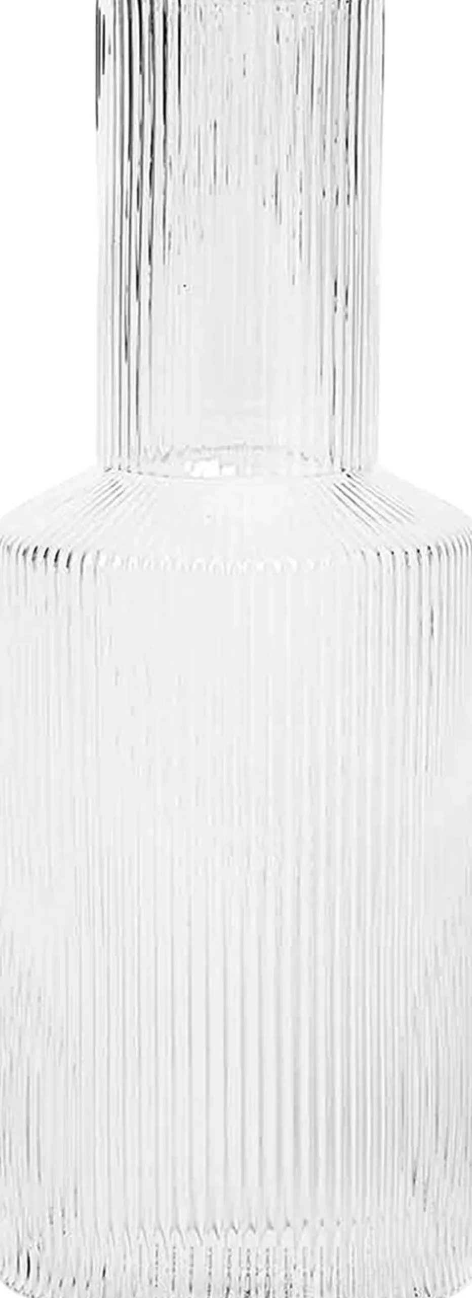 Glas|Karafler & Kander<Ferm Living Ripple Lid - Clear