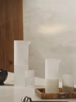 Karafler & Kander<Ferm Living Ripple Water Jug - Frosted