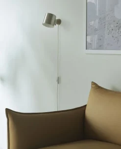 Væglamper<Normann Copenhagen Rise Wall Lamp EU - Stainless Steel