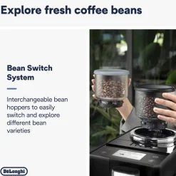 Kaffe & Te<Delonghi Rivelia EXAM440.55. B