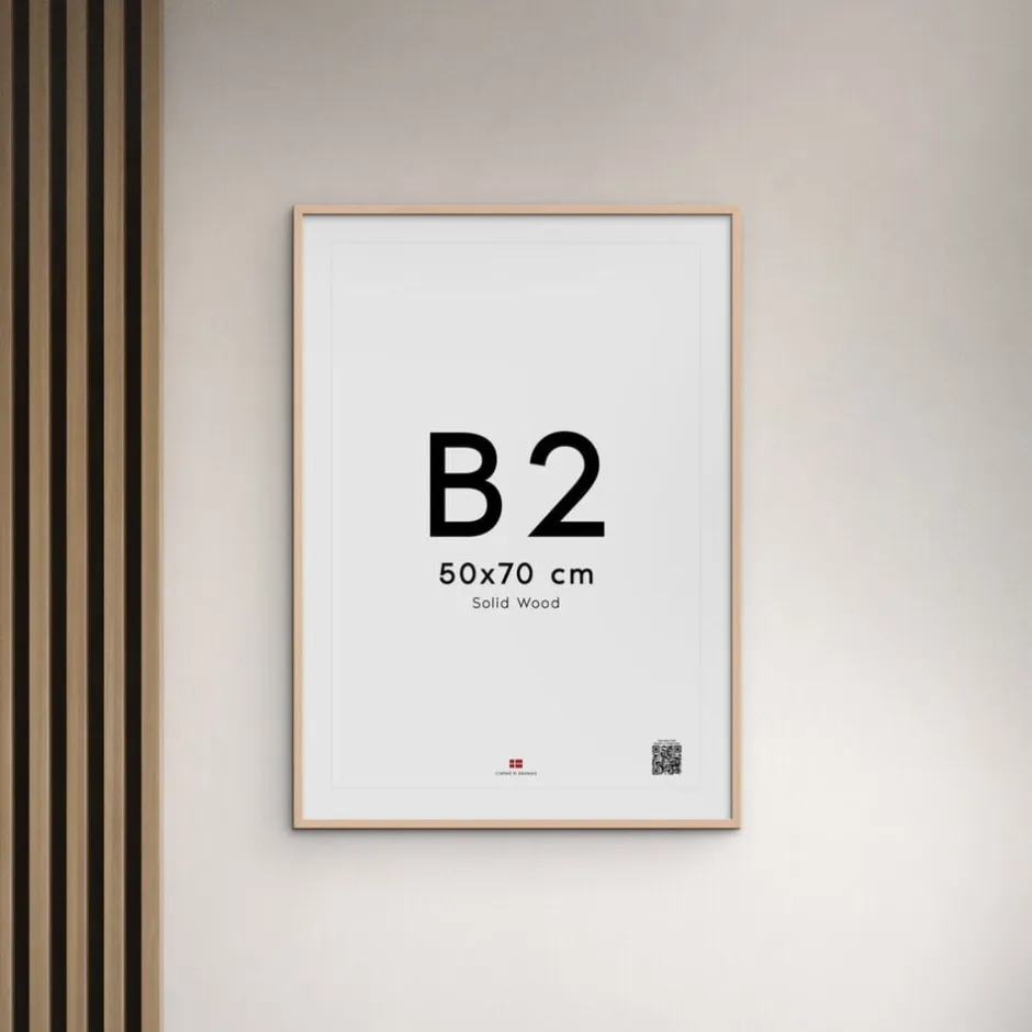 Plakater & Rammer<Poster & Frame Wood Rose