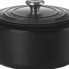Gryder & Pander<Le Creuset Rund Gryde 28 Black SIGNA
