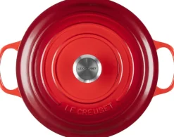 Gryder & Pander<Le Creuset Rund Gryde 28 Cerise SIGNA