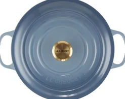 Gryder & Pander<Le Creuset Rund Gryde 28 Chambray