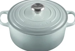 Gryder & Pander<Le Creuset Rund Gryde 24 Sea Salt SIGNA