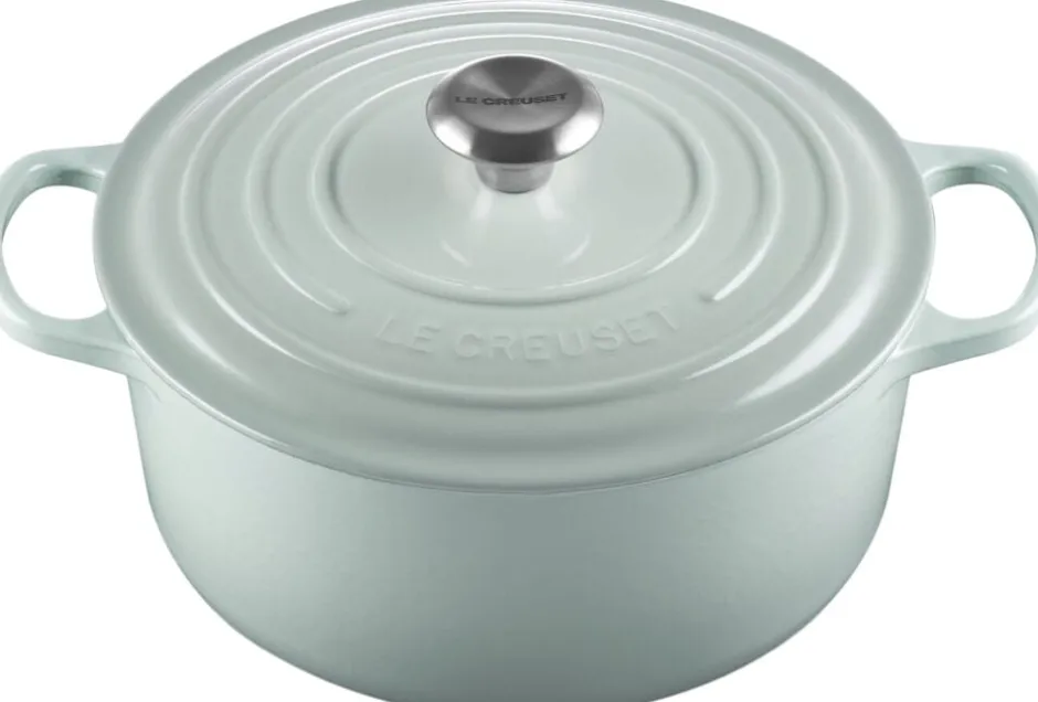Gryder & Pander<Le Creuset Rund Gryde 26 Sea Salt SIGNA