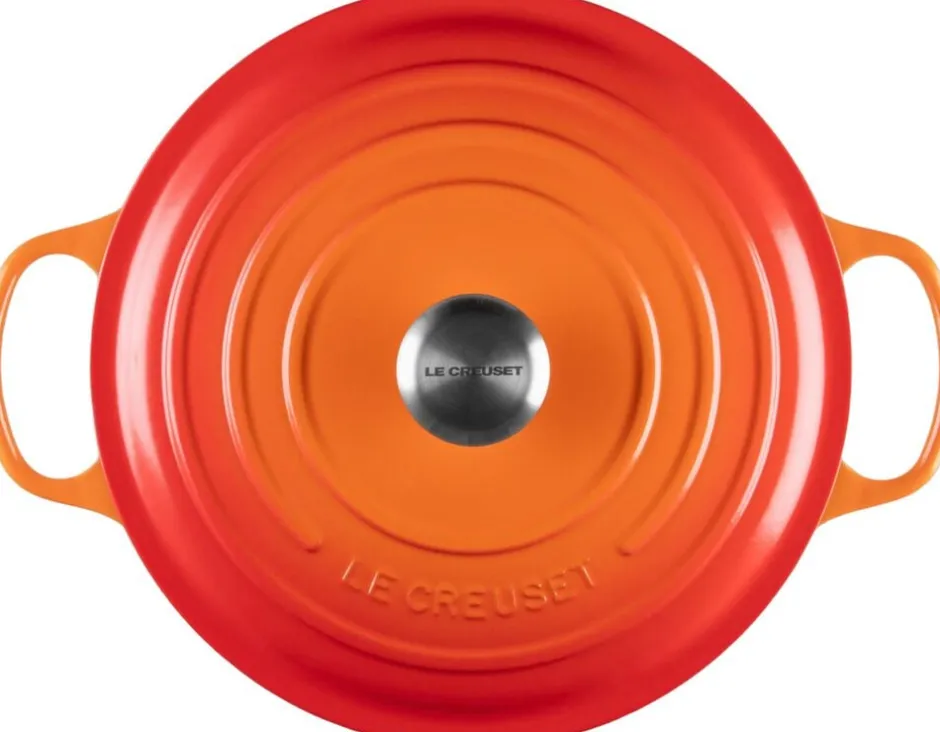 Gryder & Pander<Le Creuset Rund Gryde 28 Volcanic SIGNA