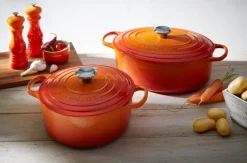Gryder & Pander<Le Creuset Rund Gryde 28 Volcanic SIGNA