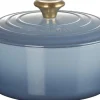Gryder & Pander<Le Creuset Rund støbejernsgryde 4,2L Chambray