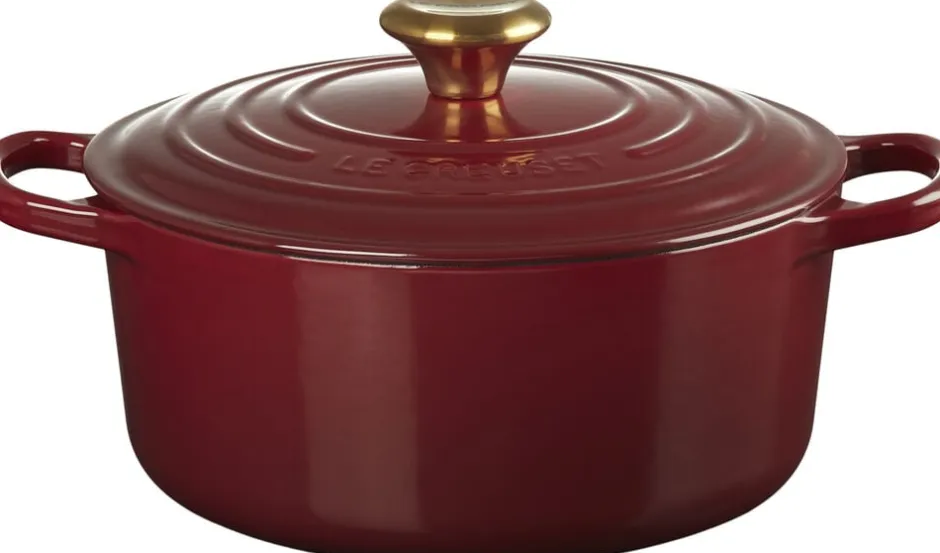 Gryder & Pander<Le Creuset Rund støbejernsgryde 4,2L Garnet