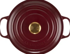 Gryder & Pander<Le Creuset Rund støbejernsgryde 5,3L Garnet