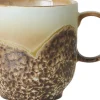 Kopper & Krus<HK Living 70s ceramics café mug shell
