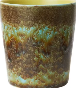 Kopper & Krus<HK Living 70s ceramics coffee mug tidal