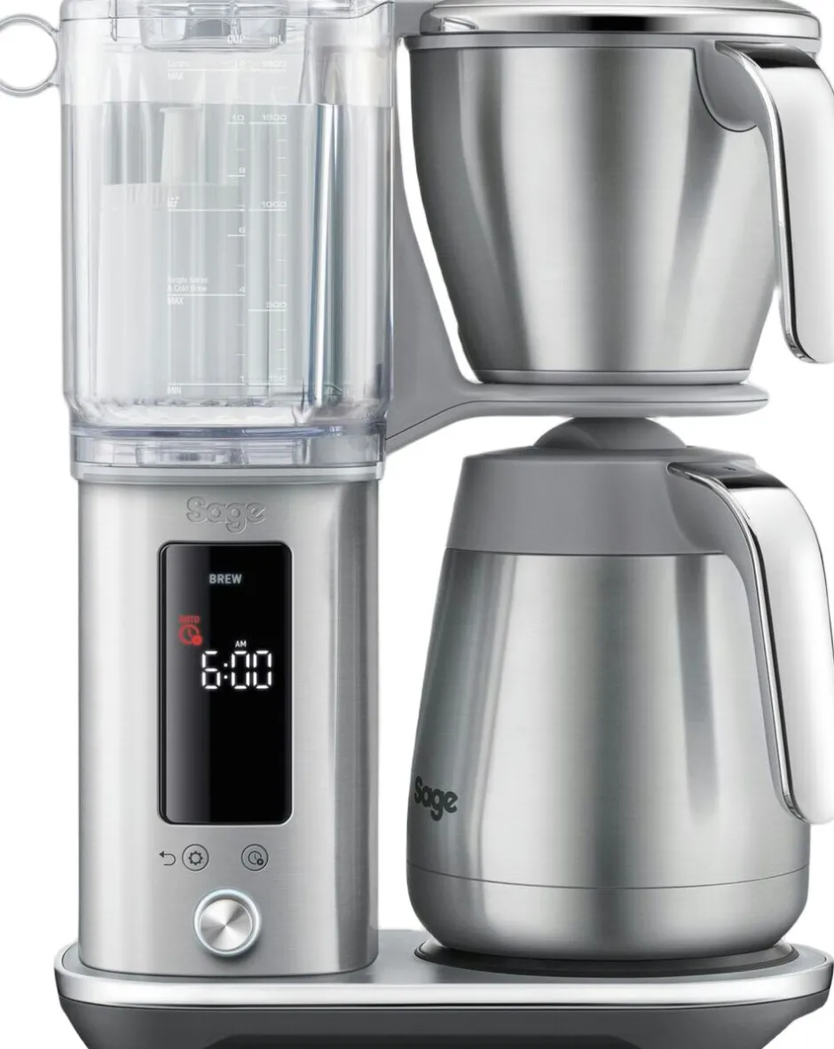 Kaffe & Te<SAGE SDC 465 BSS Luxe Brewer Thermal Coffee machine Brushed
