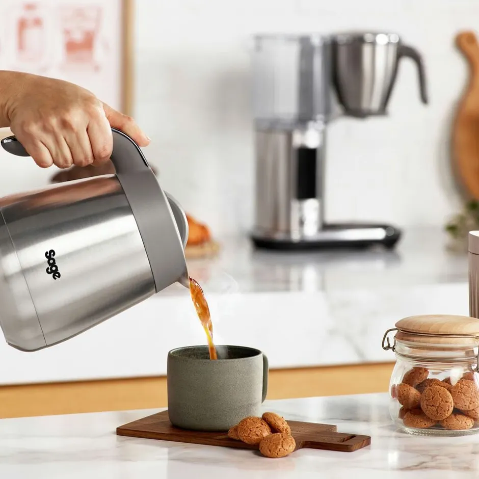 Kaffe & Te<SAGE SDC 465 BSS Luxe Brewer Thermal Coffee machine Brushed