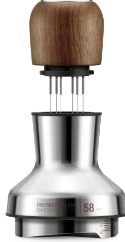 Kaffe & Te<SAGE SEA303WLW Distribution Duo 58mm Walnut