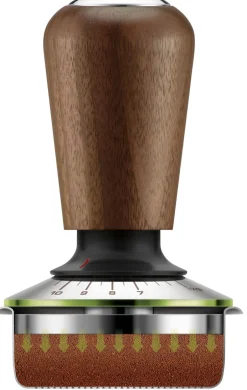 Kaffe & Te<SAGE SEA302WLW Force Gauge Tamper 58mm Walnut