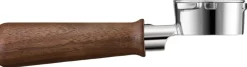Kaffe & Te<SAGE SEA204WLW Naked Portafilter 54mm Walnut