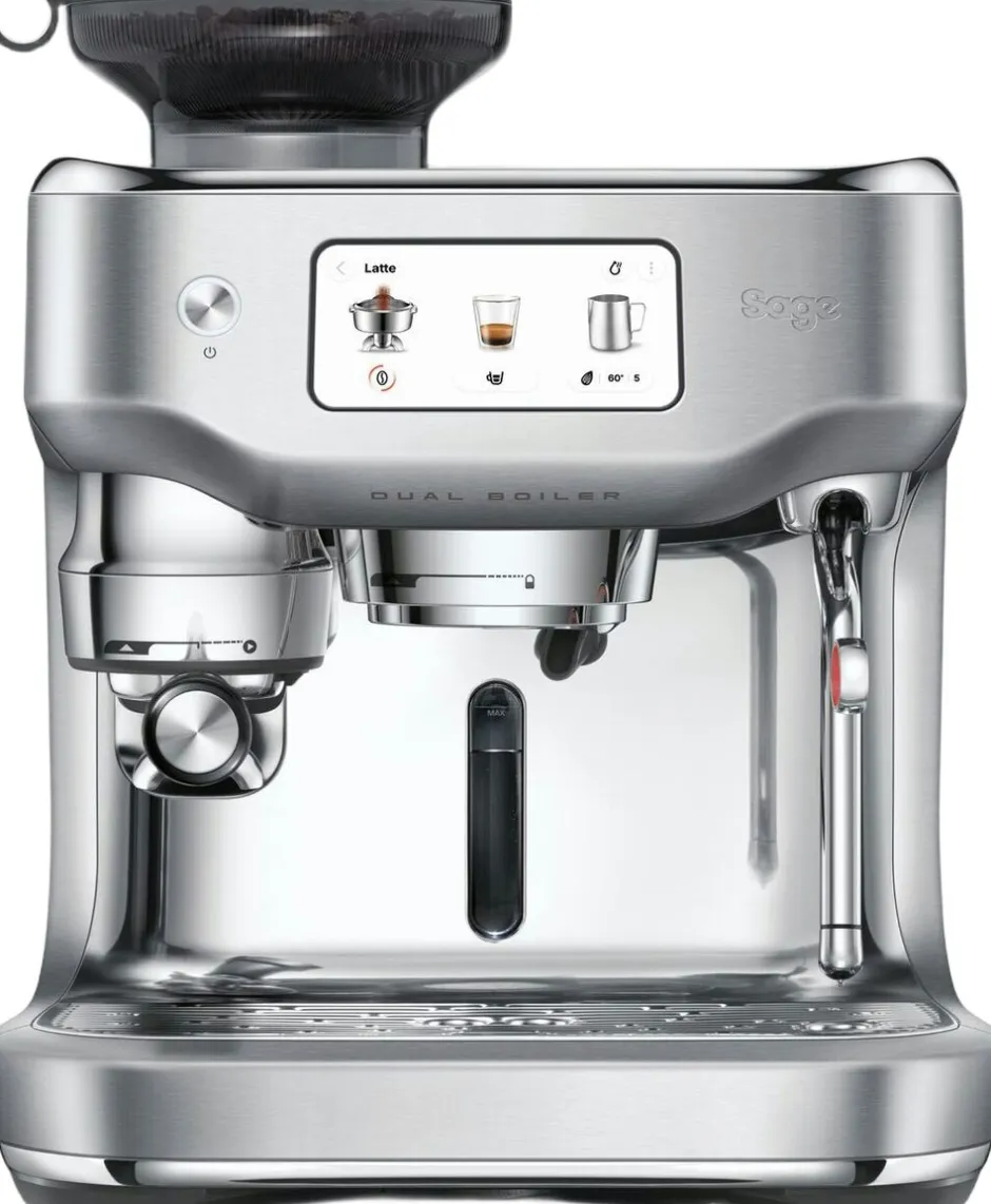 Kaffe & Te<SAGE SES 995 BSS Oracle Dual Boiler Espresso machine Brushed