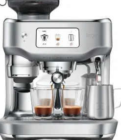 Kaffe & Te<SAGE SES 995 BSS Oracle Dual Boiler Espresso machine Brushed