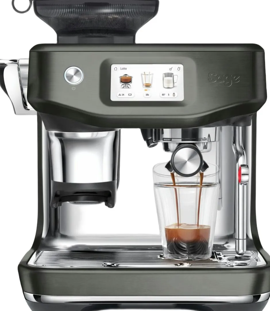 Kaffe & Te<SAGE SES 882 BST Barista Touch Impress Cold Espresso machine