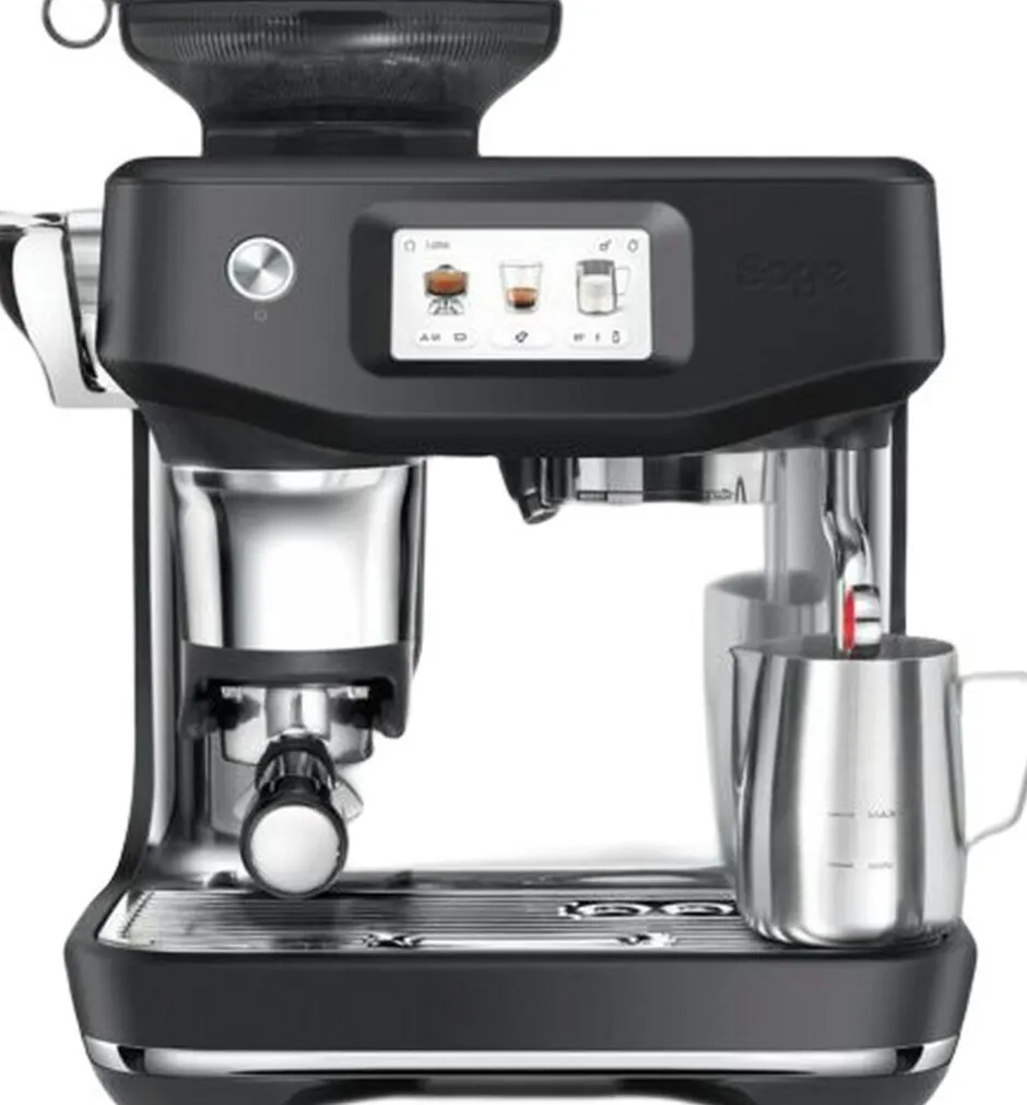 Kaffe & Te<SAGE SES 882 BTR Barista Touch Impress Cold Espresso machine
