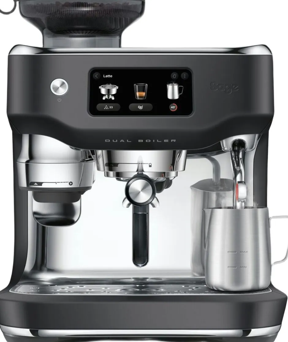 Kaffe & Te<SAGE SES 995 BTR Oracle Dual Boiler Espresso machine Black T