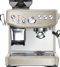Kaffe & Te<SAGE SES876ALM Barista Express Impress Espresso machine Almo