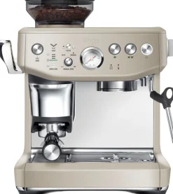 Kaffe & Te<SAGE SES876ALM Barista Express Impress Espresso machine Almo
