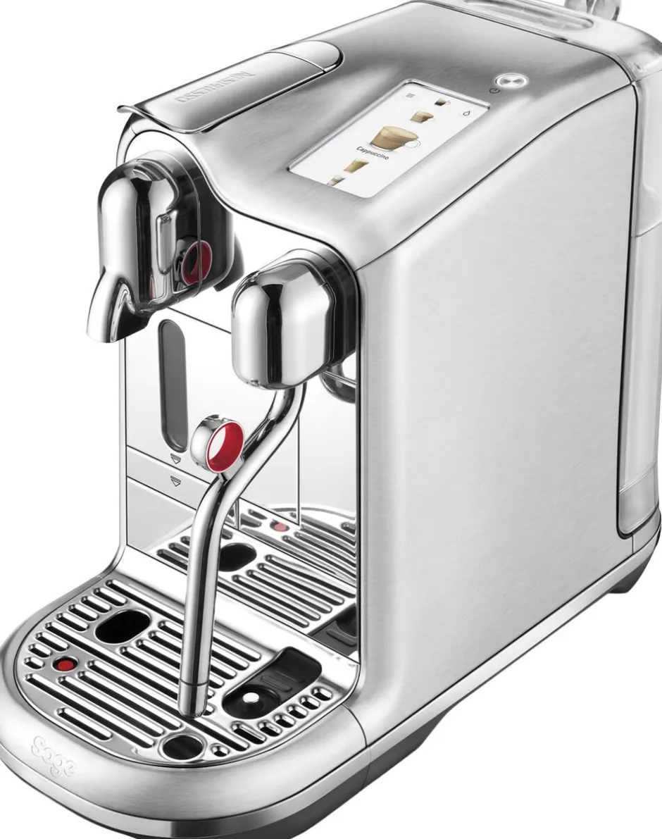 Kaffe & Te<Nespresso SAGE SNE 900 BSS KAPSELMASKINE The Creatista PRO - Brushed S