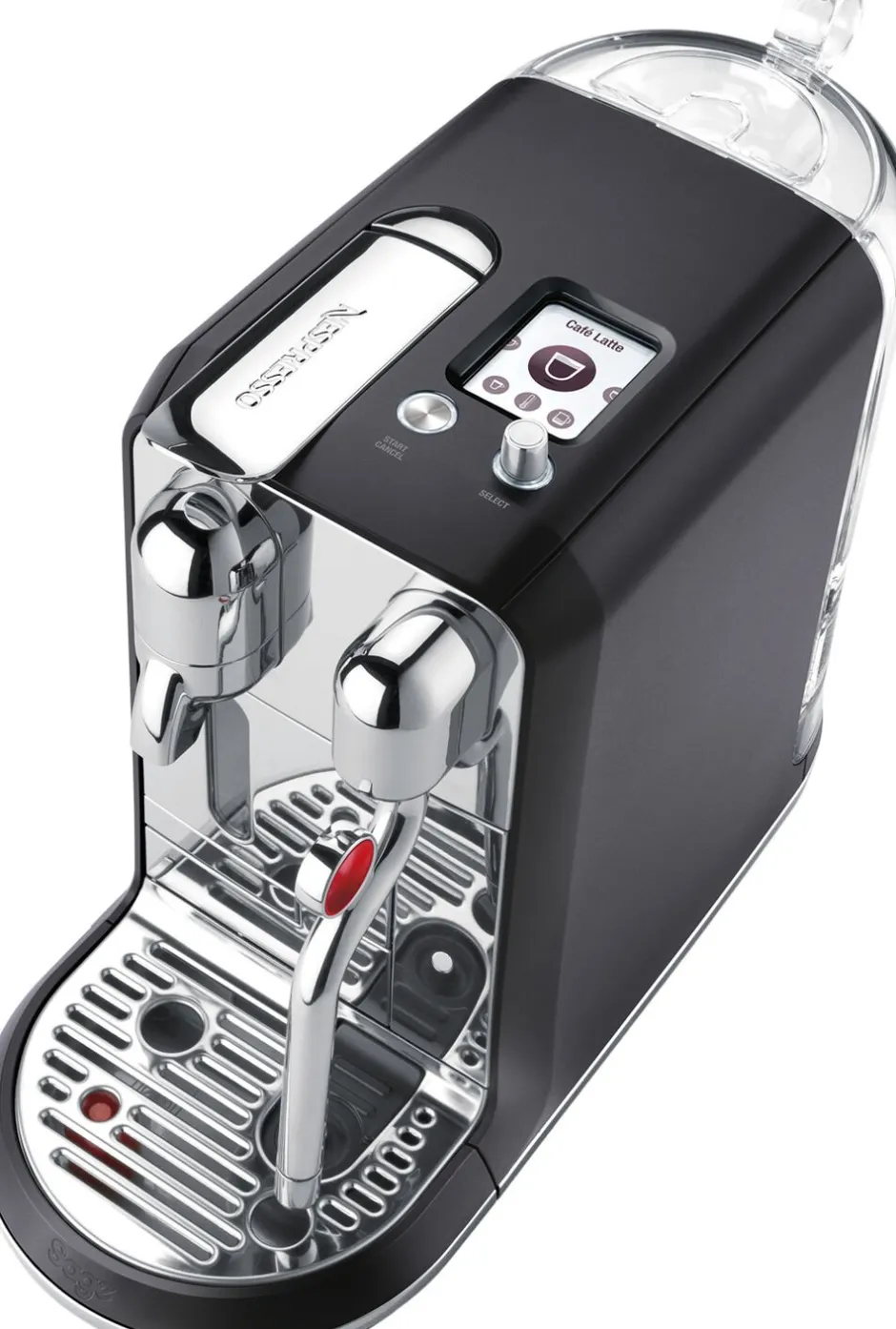 Kaffe & Te<Nespresso SAGE SNE 800 BTR KAPSELMASKINE The Creatista Plus - Black Tr