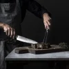 Køkkenknive & Sakse<Global SAI SAI-02 forskærerkniv stål 21 cm.