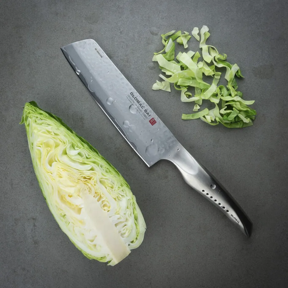 Køkkenknive & Sakse<Global SAI SAI-04 grøntsagskniv 19 cm.