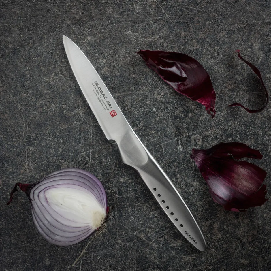 Køkkenknive & Sakse<Global SAI SAI-F01 urtekniv 9 cm.