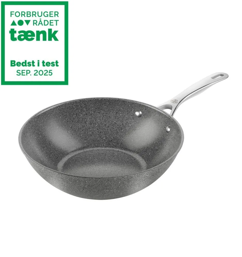 Gryder & Pander<Ballarini Salina Ceramic Wok, 30 cm, Aluminium, Titanium forstærket ke