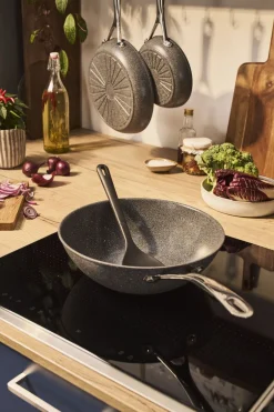 Gryder & Pander<Ballarini Salina Ceramic Wok, 30 cm, Aluminium, Titanium forstærket ke