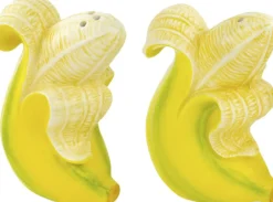 Køkkenartikler<Donkey Salt- og peber sæt - Banana Romance