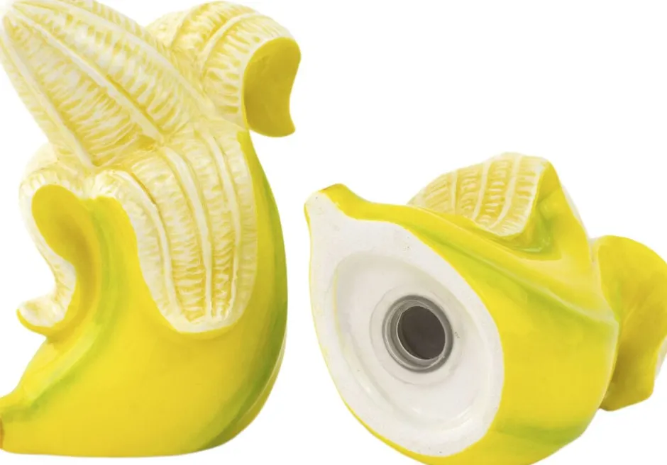 Køkkenartikler<Donkey Salt- og peber sæt - Banana Romance