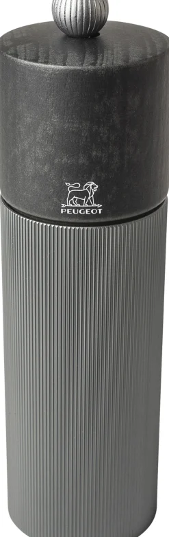 Køkkenartikler<Peugeot Saltkværn Line 18 cm Grafit Aluminium/Bøg