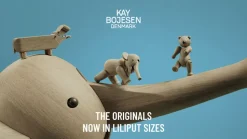Figurer & Skulpturer<Kay Bojesen Sampak liliput eg 3 stk.