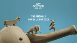 Figurer & Skulpturer<Kay Bojesen Sampak liliput eg 3 stk.