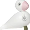 Figurer & Skulpturer<Kay Bojesen Sangfugl Love H15. 5 cm hvid/rosa