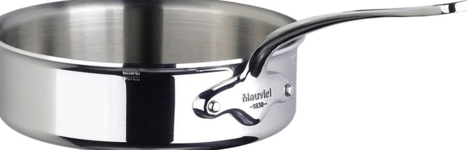 Gryder & Pander<Mauviel Sauterpande Cook Style 5,7 liter Stål
