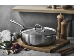 Gryder & Pander<Pillivuyt Gourmet Sauterpande keramisk non-stick Divette 26 cm Rustfrit stål